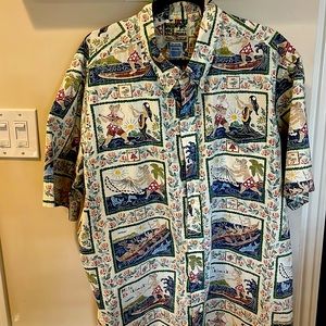 Reyn spooner 3XL vintage 2005 Christmas shirt
